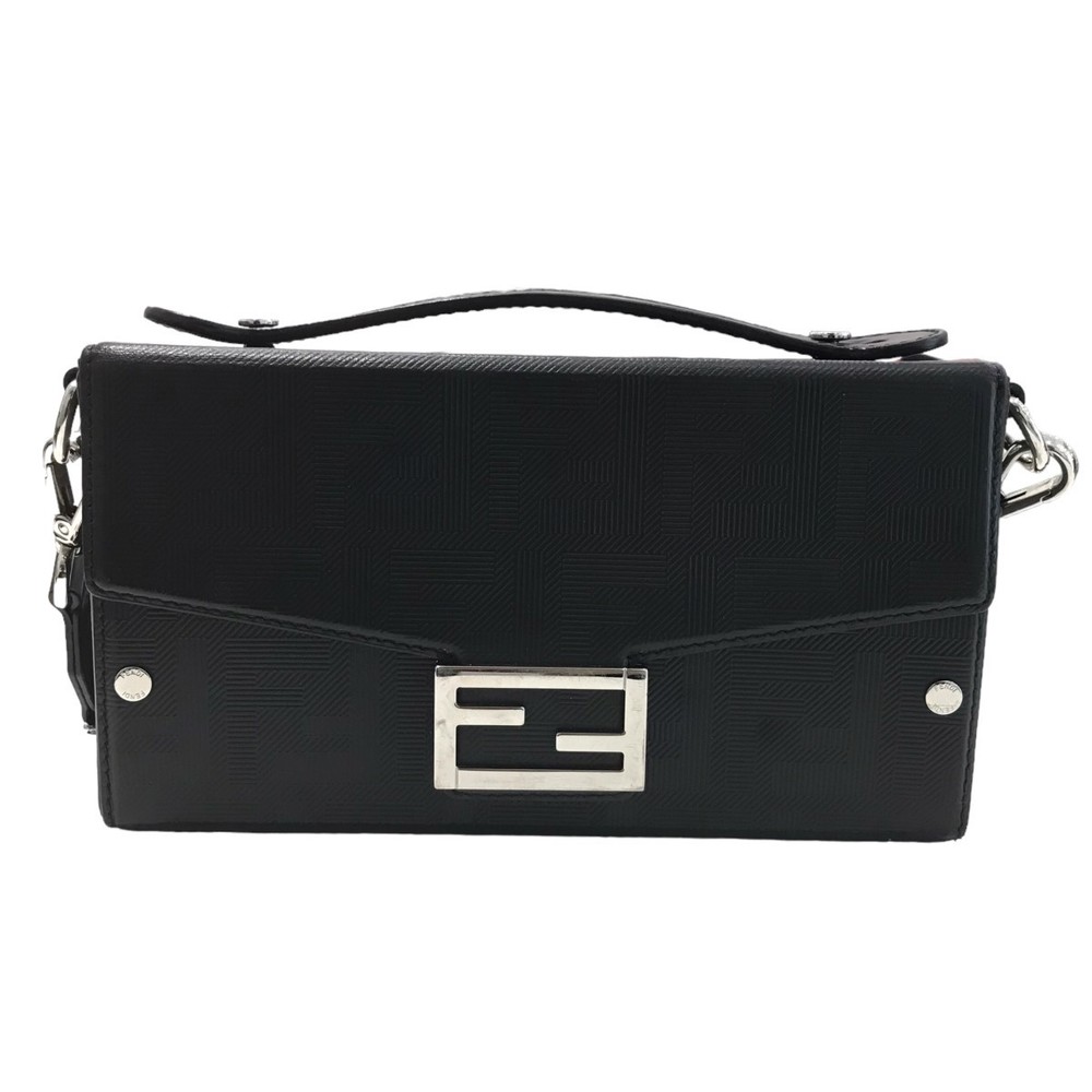 Fendi Bucket Soft Trunk Zucca Pattern Black - image 2